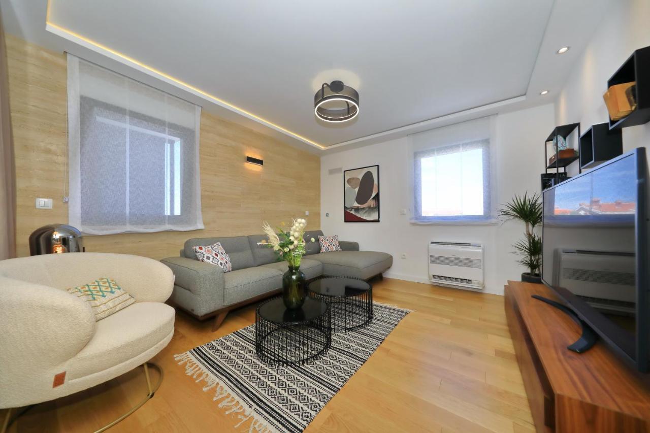 Penthouse Diem - Private Pool With Sea View زادار المظهر الخارجي الصورة