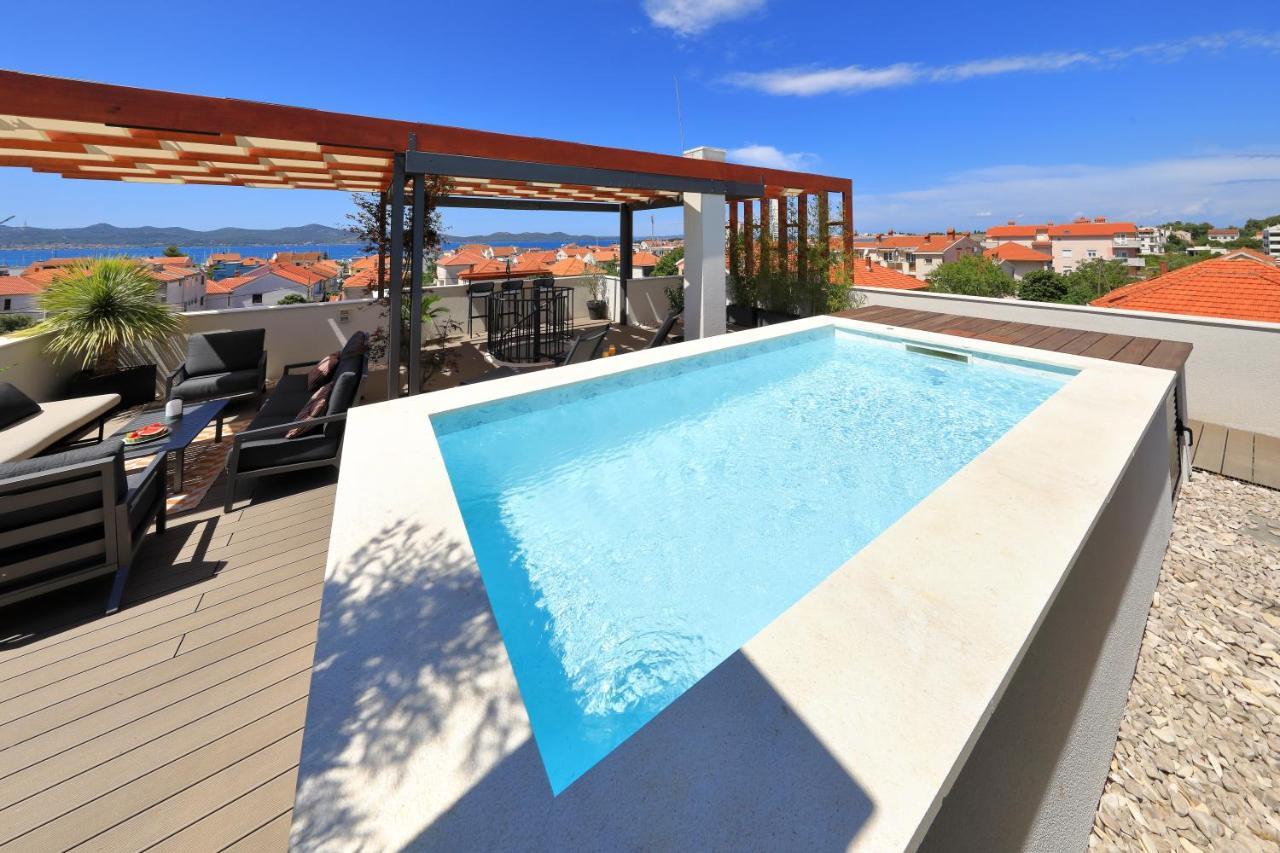 Penthouse Diem - Private Pool With Sea View زادار المظهر الخارجي الصورة