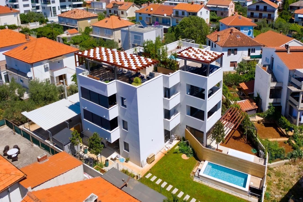 Penthouse Diem - Private Pool With Sea View زادار المظهر الخارجي الصورة