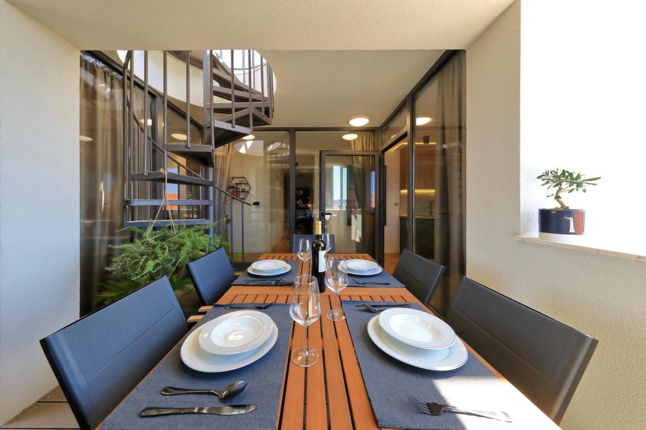 Penthouse Diem - Private Pool With Sea View زادار المظهر الخارجي الصورة